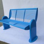 Commercial Street Furnitures L1400W650H820mm Metal Bench Seat