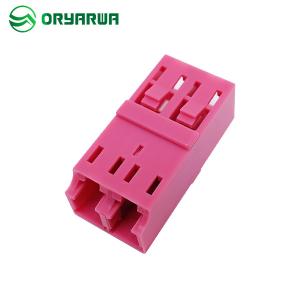 Wholesale High Density One Piece Type Flangeless Duplex LC Fiber Optic Adapter from china suppliers
