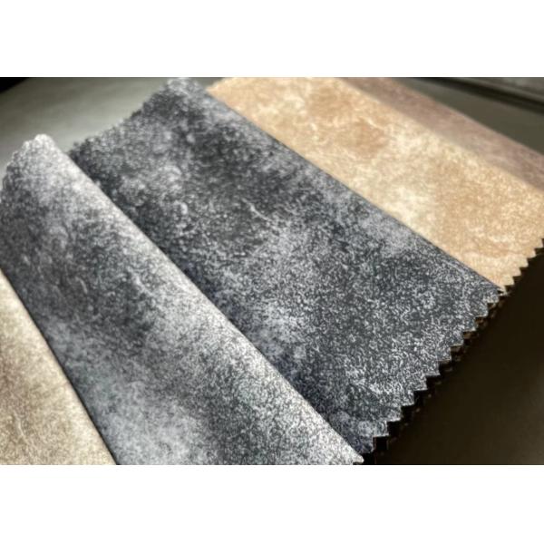 145cm Suede Sofa Fabric Waterproof Grey Suede Upholstery Fabric