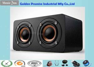 Wholesale 6W 52mm Wooden Bluetooth Speaker Dual Horn 1500MA TF Card HIFI Effect from china suppliers
