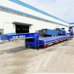 TITAN 4 Axle 40 Ft Semi Low Bed Trailer for Sale