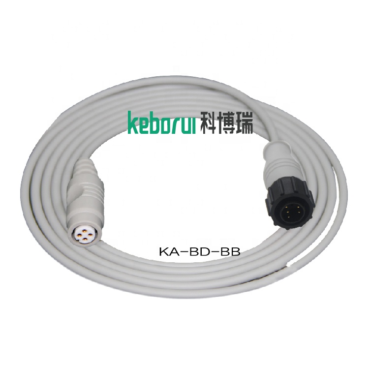 Bard 5 Pin IBP Adapter Cable to B.Braun Transducer