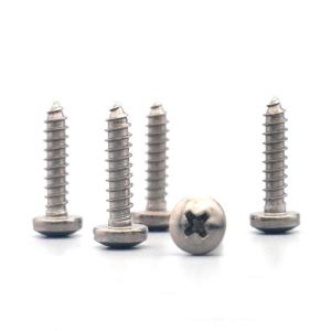 Wholesale Titanium Steel Round Head Self Tapping Screws 6-30mm Length M6 X 10mm Screw from china suppliers