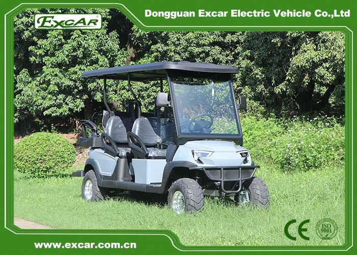 Lithium Battery 6 Passenger Hunting Golf Cart With Flip Flop Seats