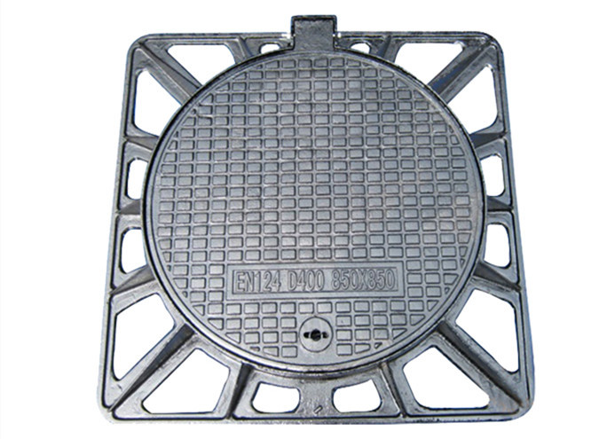 Road / Hard Shoulders Ductile Iron Manhole Cover , E600 D400 Manhole Cover