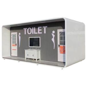 Wholesale Outhouse Portable Toilet With Shower , Integrated Public Toilet from china suppliers
