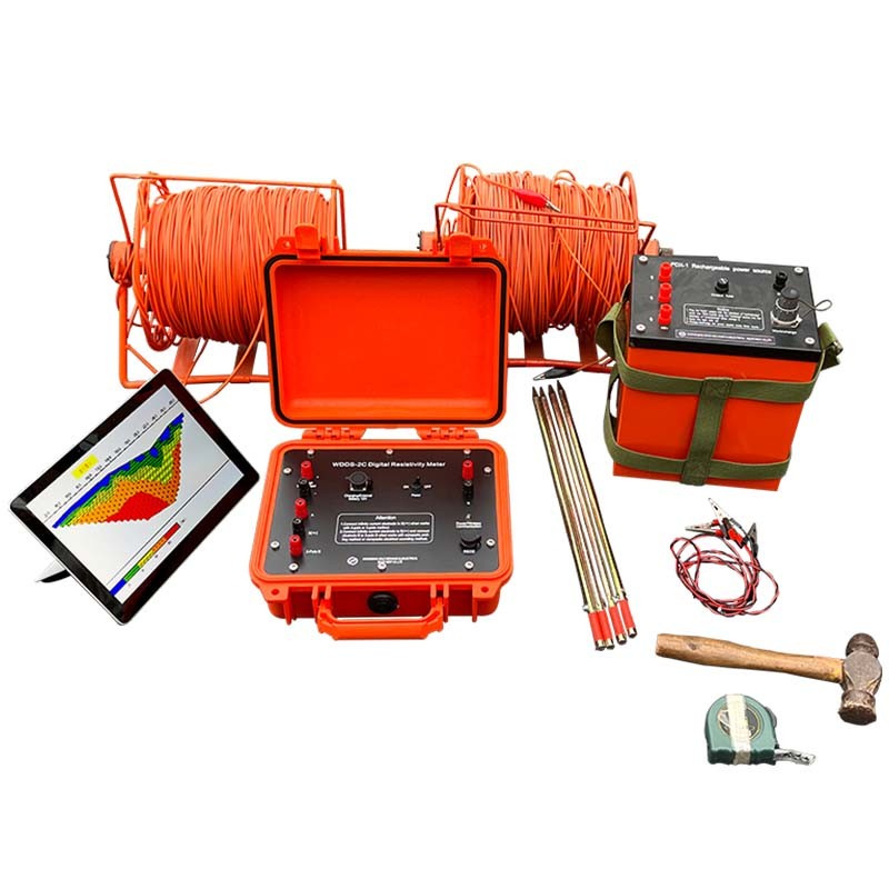 WDDS-2C DC Digital Resistivity Meter Geophysical Exploration Instrument Underground