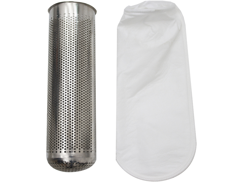 1" FNPT In/Out Industrial Strength Stainless Steel Filter Bag Housing for Farms 62 KG