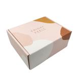 Pink Mailers Cardboard Gift Boxes CMYK ODM Small Shipping Recycled For Clothes