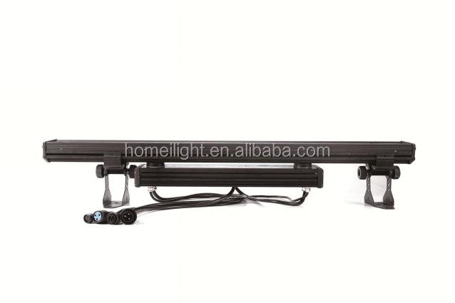 Gross Weight 15kg LED Wall Washer Light Bar 18pcs 12w 4in1 Waterproof Stage DMX512