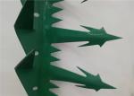 Steel Large Size Anti - Climb Wall Spikes Bird , Durable Metal Wall Spikes