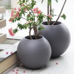 Create a Beautiful Garden with Fiberglass Flower Pots Durable and Lightweight