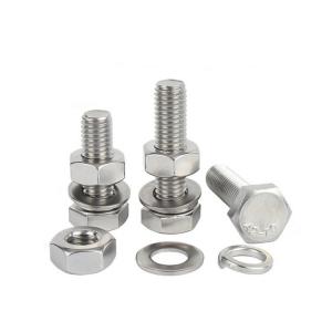 Wholesale High Strength Stainless Steel Bolts and Nuts 304 M6 M8 M36 for Industrial Utilization from china suppliers