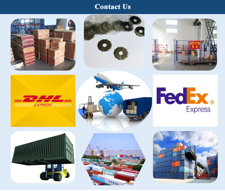 Shredders blades and knives used for Textile Plastic Recycling EPDM Plastic Machine Blades