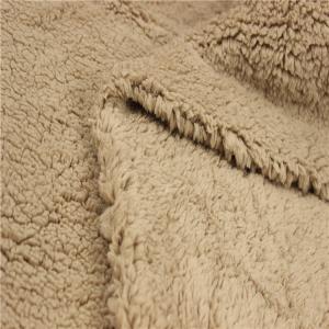 Wholesale sherpa hoodie lamb fur knitting fleece fabric from china suppliers