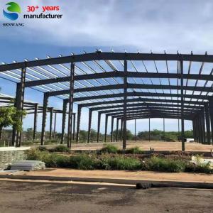 Wholesale Workshop Steel Structure Building , Industrial Steel Warehouse Construction from china suppliers