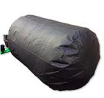 Black Insulation Vacuum Bags , Breathable Spunbonded Insulation Removal Bags