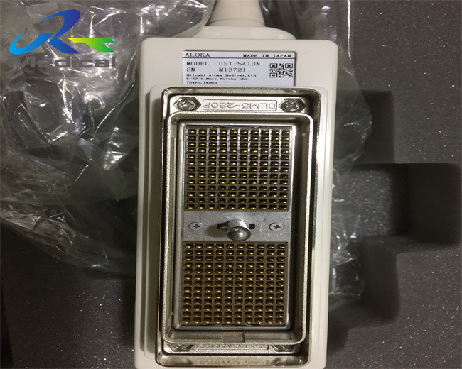 Linear Array Medical Ultrasound Transducer Probe Aloka UST-5413