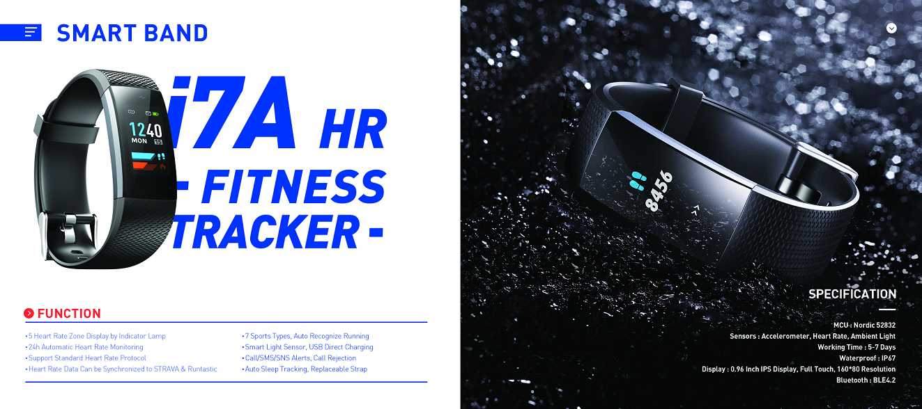 Sleep Monitor 240*240 GPS Smart Bracelet