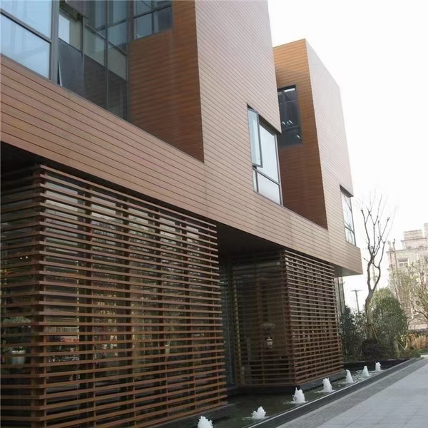 Plastic Wood Composite Materials for Outdoor Wall Panels of Prefabricated Houses