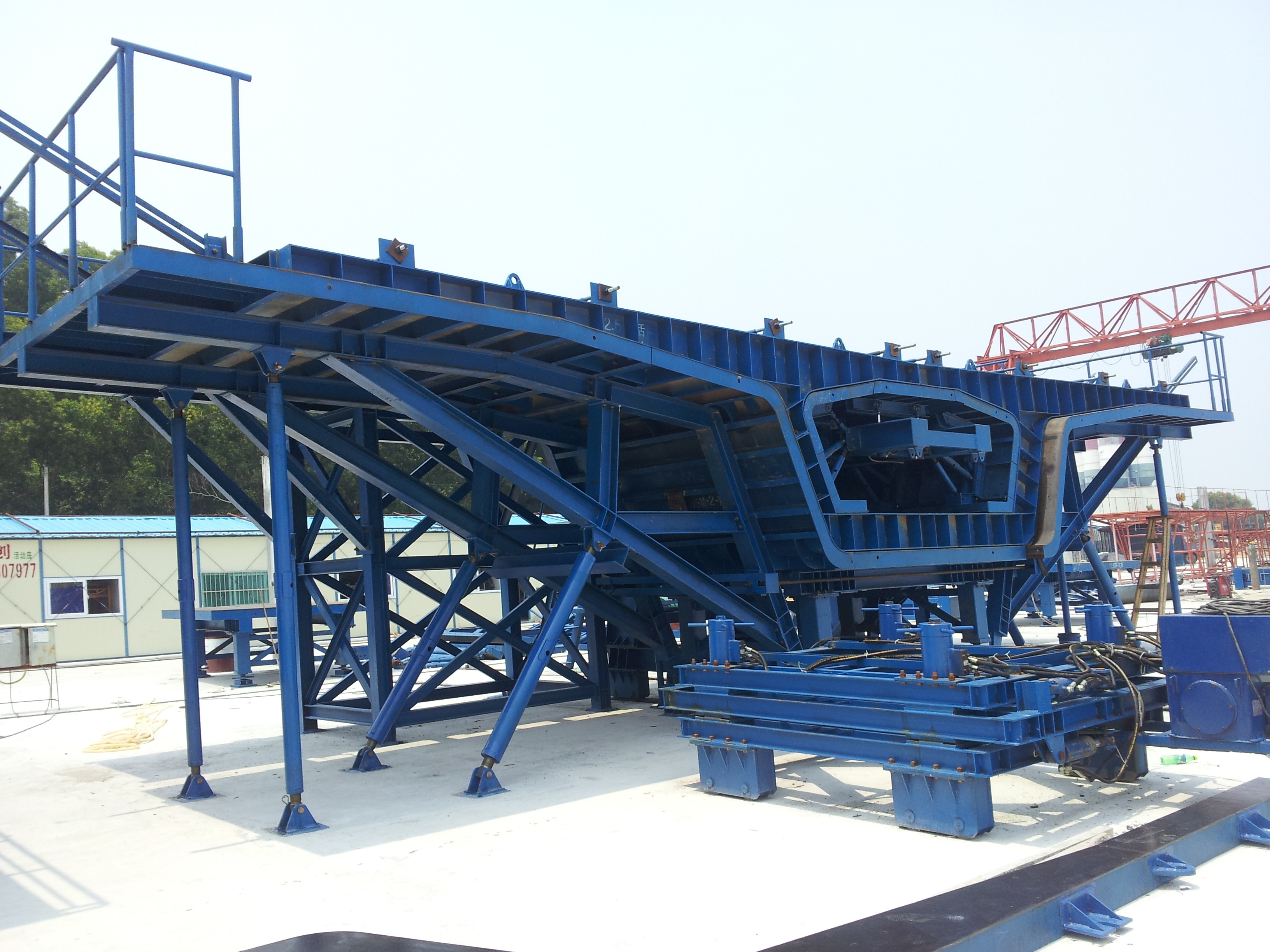 No Rust Q235B Segmental Precast Concrete Formwork System