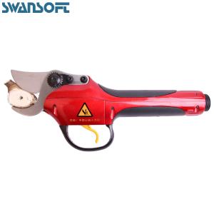 Wholesale Swansoft 36V Rechargeable Electric Fruit Gardening Pruning Shears 3.0CM Electric Bypass Pruner from china suppliers