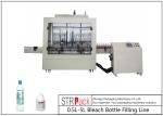 Anti Corrosive Automatic Liquid Filling Machine , 84 Disinfectant / Bleach