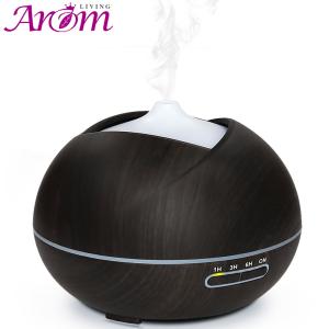 Wholesale 400ML Wood Grain Aromatherapy Diffuser Ultrasonic Air Humidier Mist Maker from china suppliers