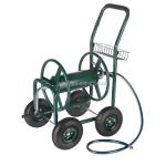 Green Garden Yard Planting Farm Heavy Duty Water Hose Reel Cart 500KGS Weight