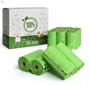 Wholesale epi biodegradable compostable dog pet cat poop bag epi from china suppliers