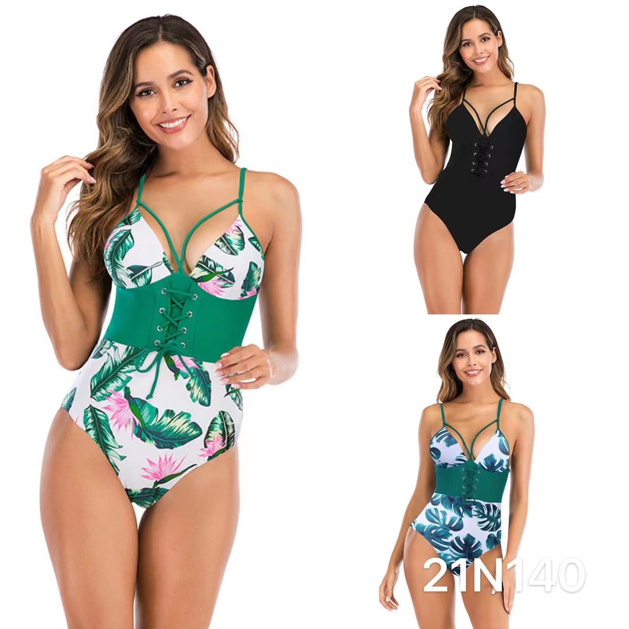 Special Fabric Three Piece Swimwear Bikini Ladies Swimsuit 3 Piece