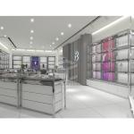 3D Design ODM Jewelry Shop Furniture Showroom Jewellery Vitrine Powder Coated
