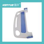 PP material blue blow molding headboard and footboard for hospital beds