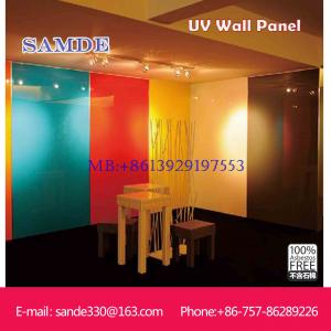 Energy Saving Building Material Wall Cladding For Hospital Decorative UV  wall panels