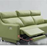 BN Italian Minimalist Leather Smart Sofa Space Capsule Electric Functional Sofa