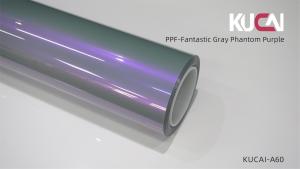 Wholesale Hydrophobic Car TPU PPF Film Fantastic Gray Charm Purple Coloured Self Healing from china suppliers