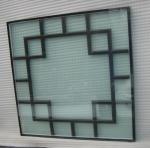 Grilles Between Tempered Insulated Glass Unit Panels 6mm 9A For Doors