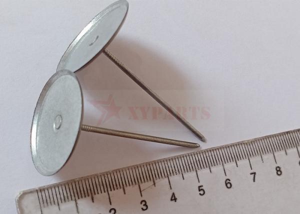 M1.8x50 Galvanized Steel Air Duct Insulation Pins Fastening Insulation To Steel