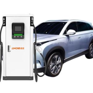 Wholesale DC 120kW EV Charger Outdoor Charging Station GB/T 18487.1-2015 APP Control IP54 from china suppliers