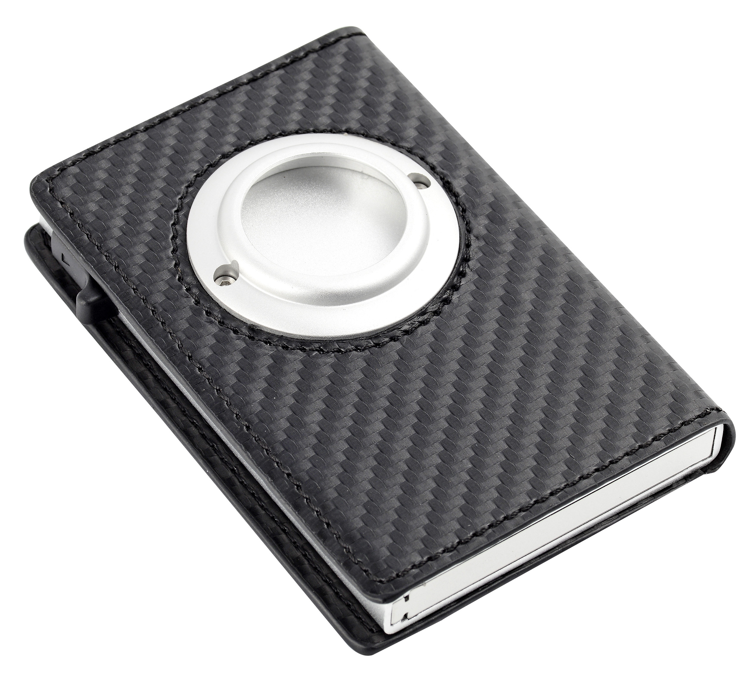 RFID Rectangle Wallet Of Card Coordination With Magnetic Closure