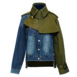 QUICK DRY Winter Use Women's Fashion Jacket High Street Contrast Women's Quilted