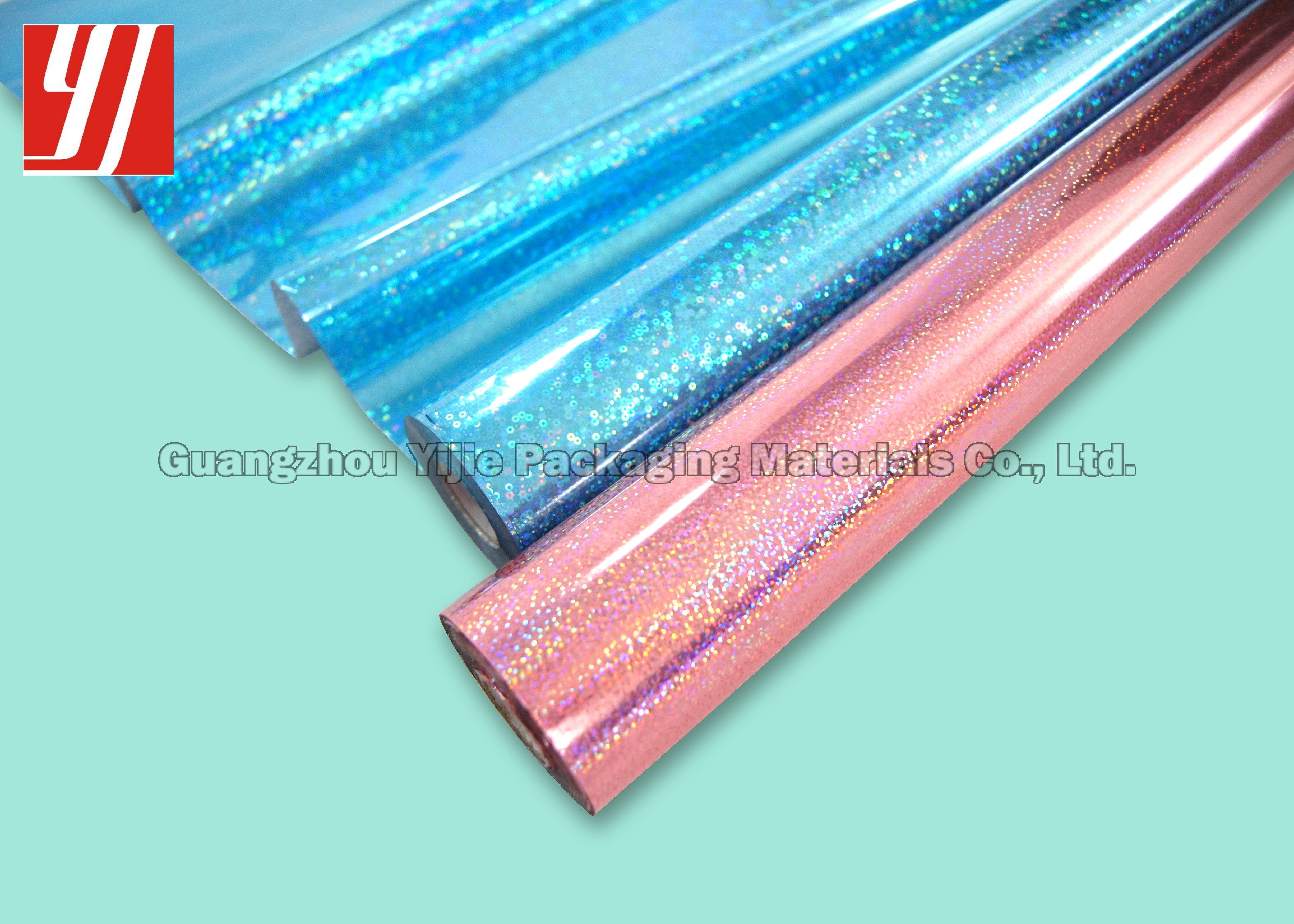 Blue Donuts Holographic Hot Stamping Foil Under 1.28mx240m