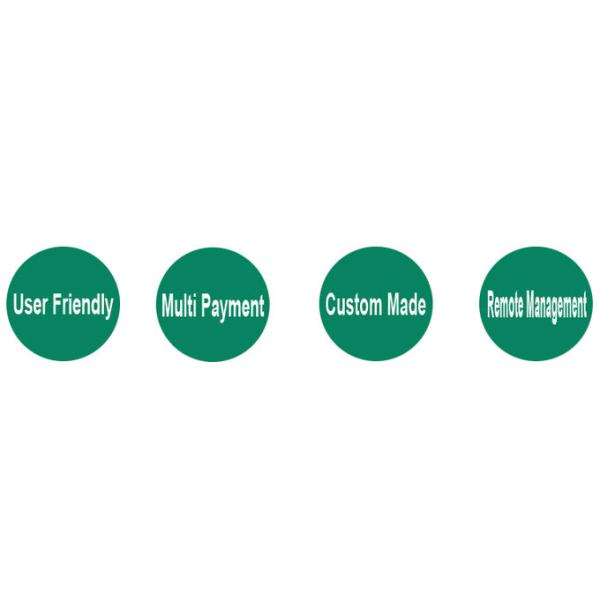 User Friendly Kiosk Bill Payment Machine , Bill Payment Terminal Logo Printing