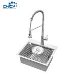 19x17x8cm Single Bowl SUS201 304 Stainless Steel Kitchen Sinks Topmount House