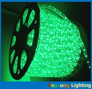 Wholesale 110/220v 2 wire rope light led blue round for christmas decoration from china suppliers