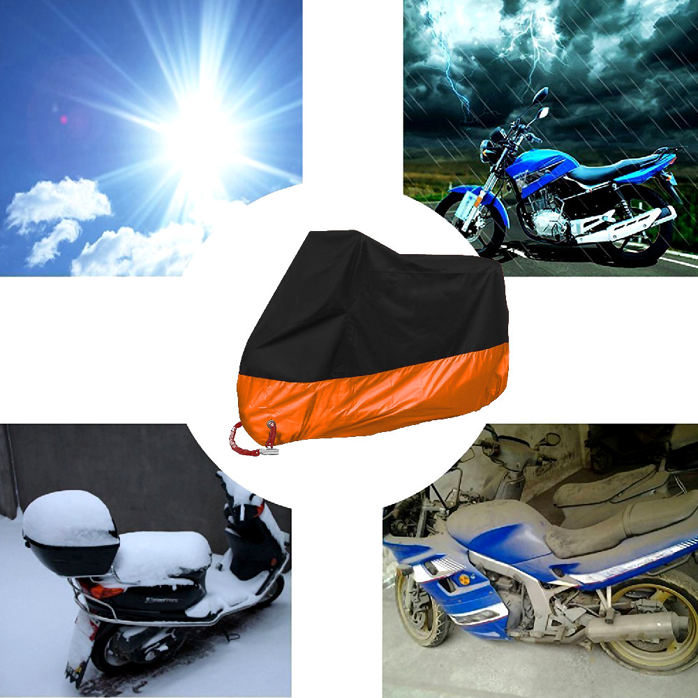 Shelter Protection 78.7x43.3in Waterproof Bike Cover