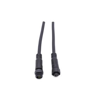Wholesale Waterproof Push Lock Wire Connectors , Plastic M12 6 Pin Connector from china suppliers