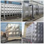 Industrial Ss304 Stainless Steel Metal Water Storage Tanks 10000 Litres For