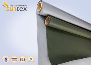 Wholesale Grey Color Fiberglass Silicone Coated Glass Fabric Insulation Jacket External Material from china suppliers