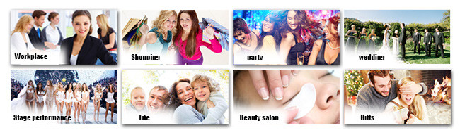Soft Black False Eyelashes , Customized Long Lasting Individual Eyelashes